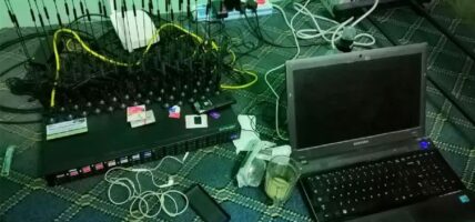 चिनियाँ र नेपाली मिलेर अवैध कल बाइपास, तीन हजार सात सय सिम बरामद