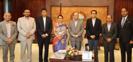 नवनिर्वाचित सिएनआई पदाधिकारी र प्रधानमन्त्रीबीच छलफल