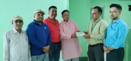 सिटिजन्स बैंकद्वारा ज्येष्ठ नागरिक क्लब भवन निर्माण उपभोक्ता समिति नेपालगन्जलाई आर्थिक सहयोग