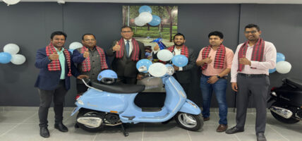 कान्तिपथमा भेस्पा र अप्रिला स्कुटरको नयाँ शोरुम 