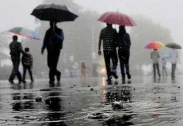 काठमाडौं उपत्यकामा बिहानैदेखि वर्षा
