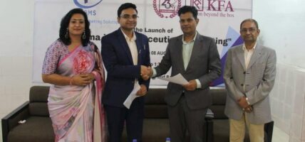 केएफए बिजनेस स्कुल र फर्मा मार्केटिङ सोलुसनबीच सम्झौता