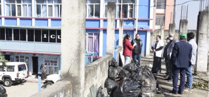 काठमाडौं महानगरपालिकाले चार अस्पतालको फोहर सङ्कलनमा रोक