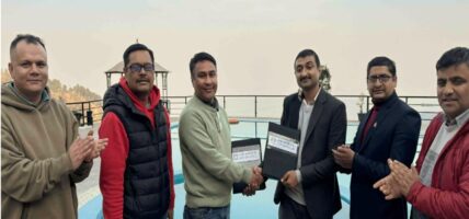 ज्योति क्यापिटल लिमिटेड र नगरकोट रिसोर्ट बीच सम्झौता