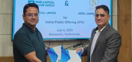 होटल सब्रिनाको सेयर निष्कासन तथा बिक्री प्रबन्धकमा एनएमबि क्यापिटल नियुक्त