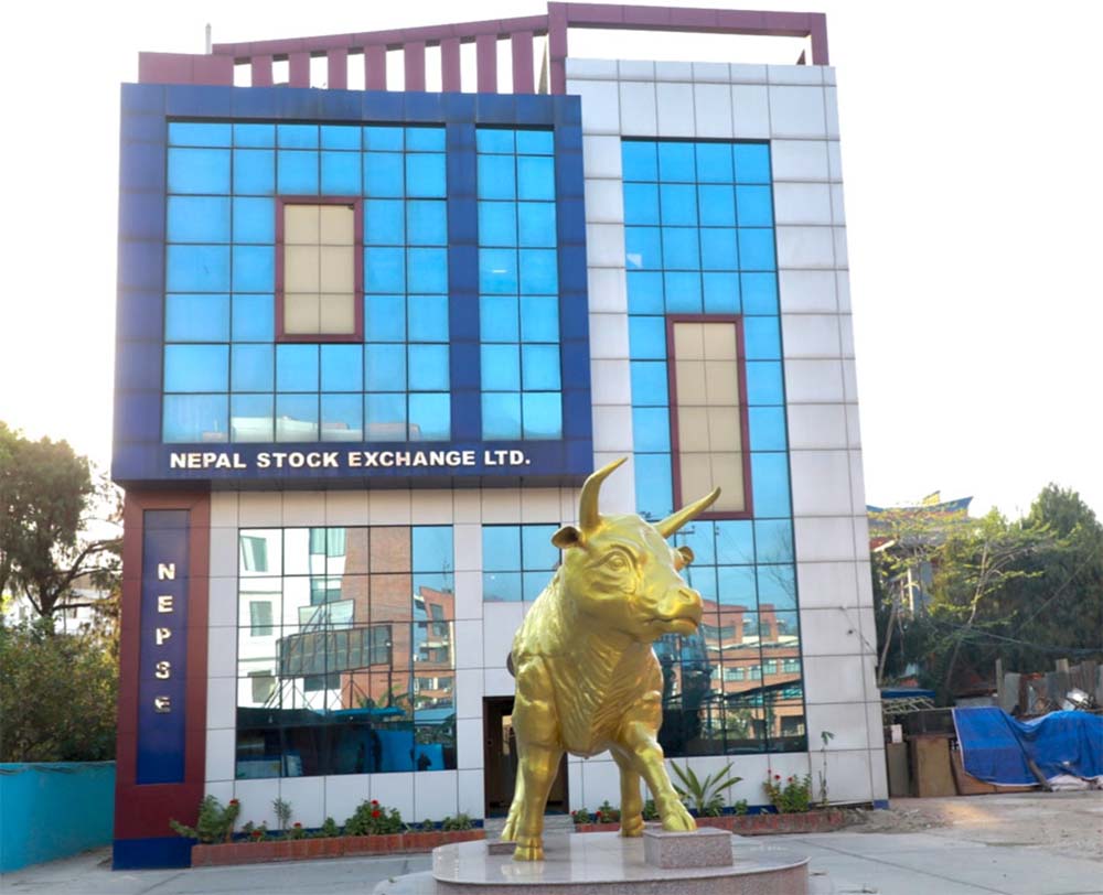 नेप्से परिसूचकमा २७ अङ्कको गिरावट नेप्से परिसूचकमा २७ अङ्कको गिरावट