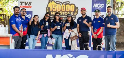 TVS NTORQ को ऐतिहासिक सफलता: १ लाख ५० हजार प्रयोगकर्ताको साथमा शिवपुरीसम्म ‘सेलिब्रेसन’ राइड