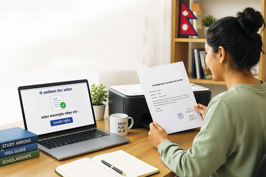 अब घरबाटै ‘नो अब्जेक्सन सर्टिफिकेट’ लिन सक्ने