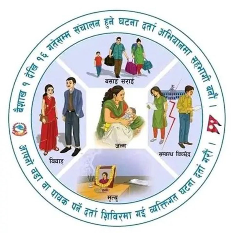 व्यक्तिगत घटना दर्ता सप्ताह सुरु हुँदै