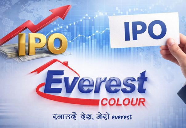 जेठ २२ गतेदेखि एभरेष्ट कलरले सर्वसाधारणमा आईपीओ जारी गर्ने