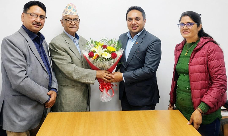 प्रभु स्टक मार्केटको अध्यक्षमा रविन्द्र ढकाल चयन
