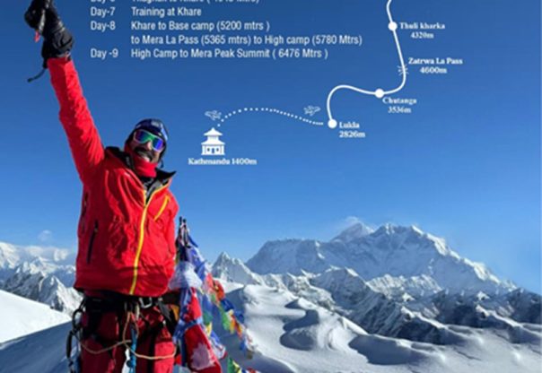 राजीव जैनको मेरा पिक आरोहण: नेपालको हिमाली पर्यटन प्रवद्र्धनमा योगदान