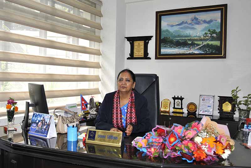 नेपाल टेलिकमको प्रबन्ध निर्देशकमा कम्पनीका तत्कालीन प्रबन्ध निर्देशक संगीता पहाडी अर्याल पुनर्बहाली नेपाल टेलिकमको प्रबन्ध निर्देशकमा कम्पनीका तत्कालीन प्रबन्ध निर्देशक संगीता पहाडी अर्याल पुनर्बहाली