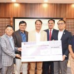 मुक्तिनाथ विकास बैंकद्वारा प्रधानमन्त्री दैवी प्रकोप उद्धार कोषमा रु५० लाख सहयोग