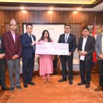 प्रभु बैंकले भोटेकोशी बाढी प्रभावितका लागि २ करोड ११ लाख सहयोग
